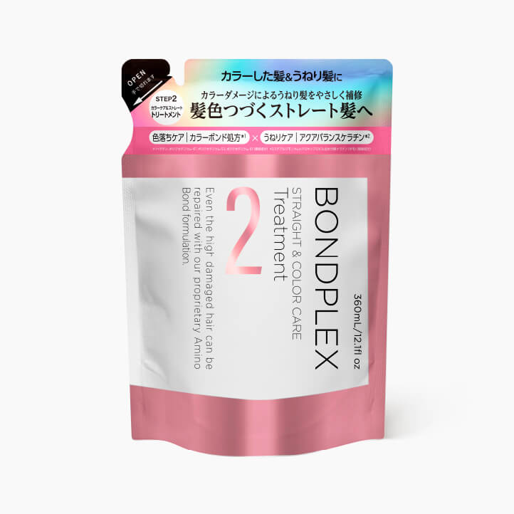 ボンドプレックス ストレート＆カラーケア　トリートメント 詰め替え