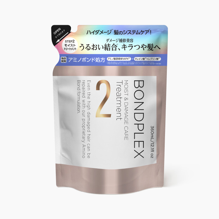 ボンドプレックス モイスト＆ダメージケア　トリートメント 詰め替え